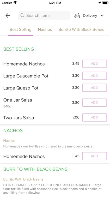 Los Cardos Nacho Bar.