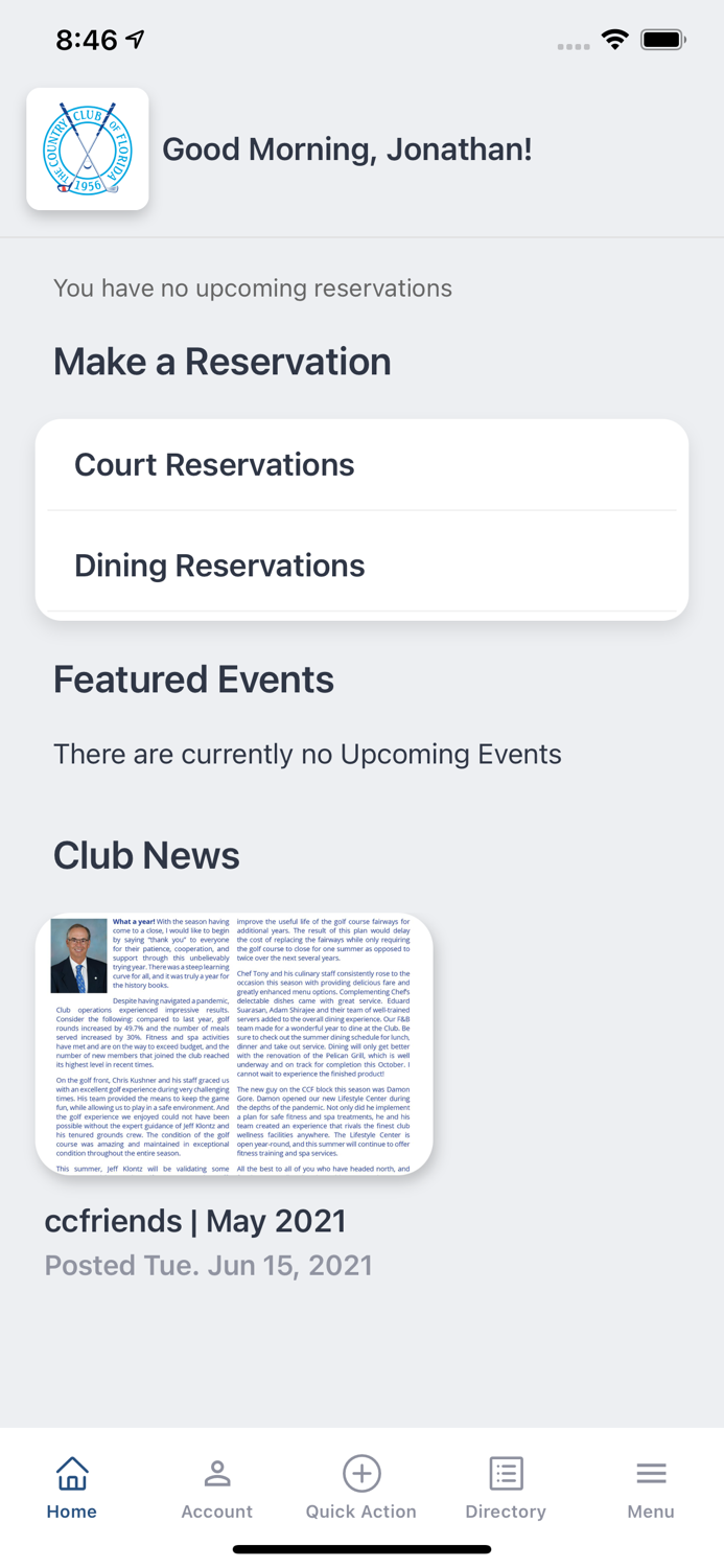 The Country Club of Florida