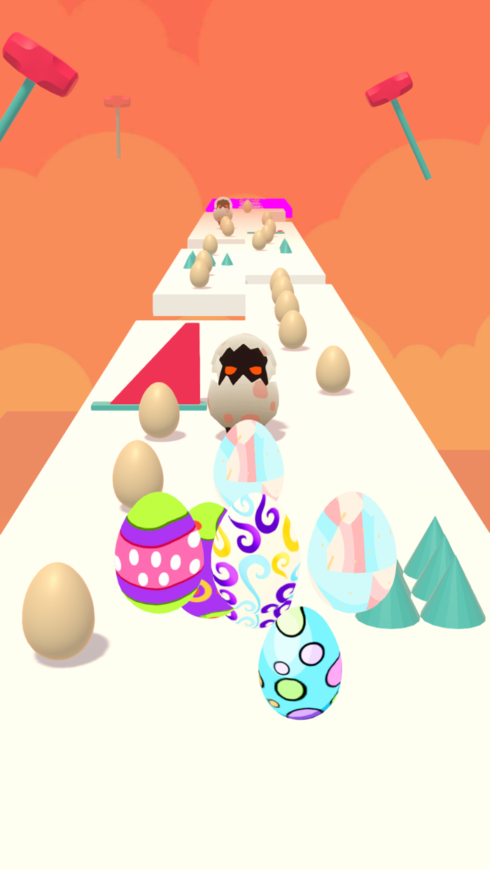 Crazy Egg Runner 3D