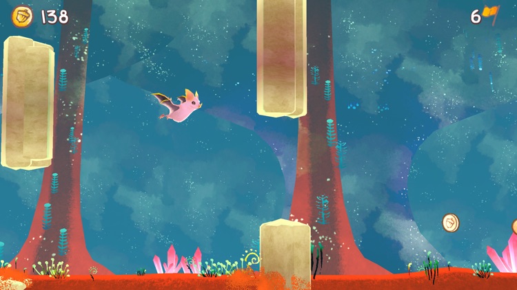Dawdlebird's Flappy Frog screenshot-5