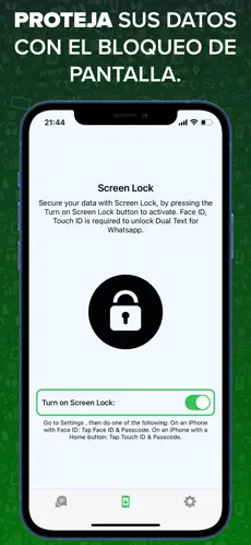 Captura de Pantalla 3 Mensajería dual para WhatsApp iphone