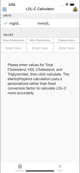 Game screenshot LDL Cholesterol Calculator mod apk