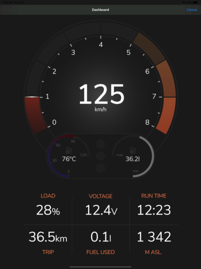 Torque OBD2 Wifi Scanner Pro