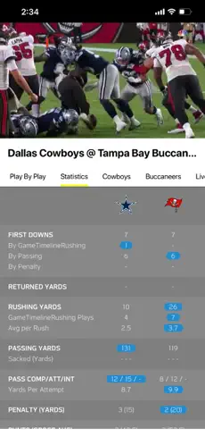 Capture 7 NFL Game Pass International iphone