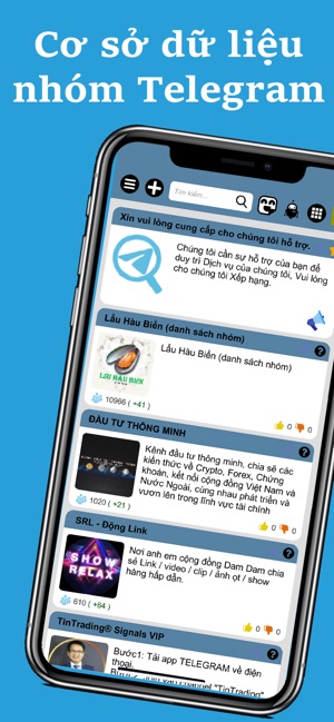 Nhóm cho Telegram