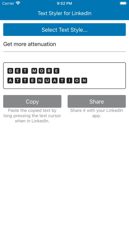 Text Styler for LinkedIn