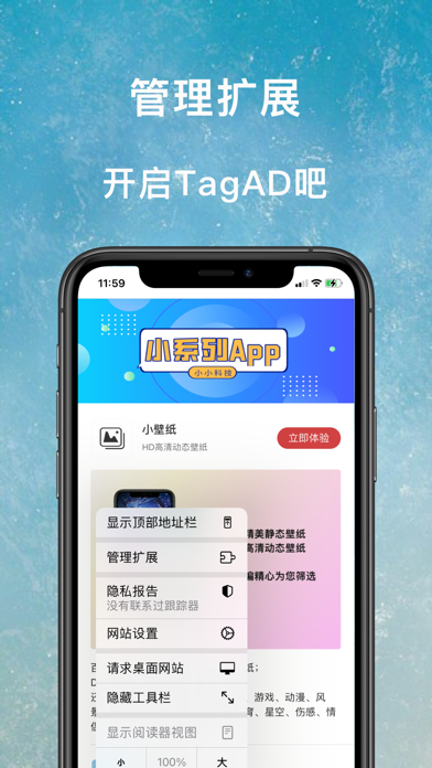 TagAD - 浏览器的好帮手 screenshot 2