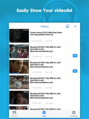 Captura 7 Movie Player : HD Video Player iphone