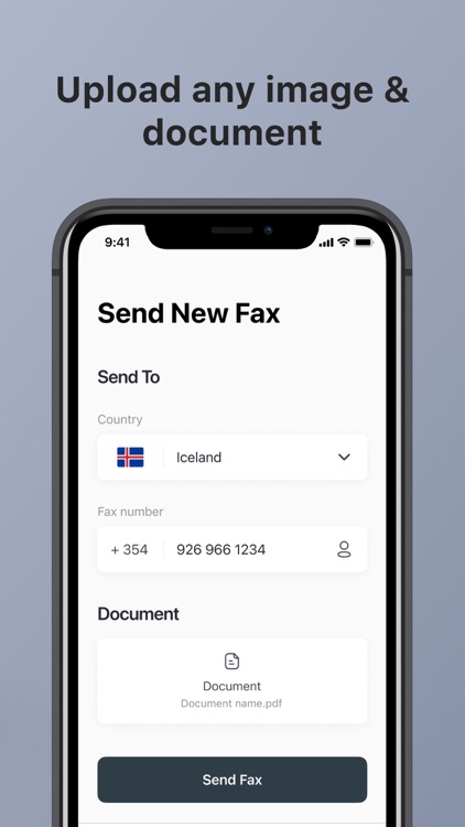 Fax for iPhone: Send Faxing