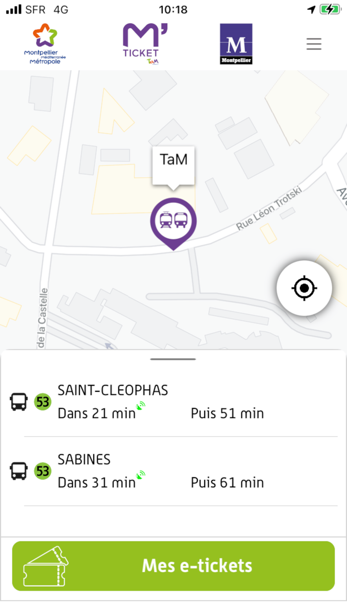 MTicket - TaM mobile ticket