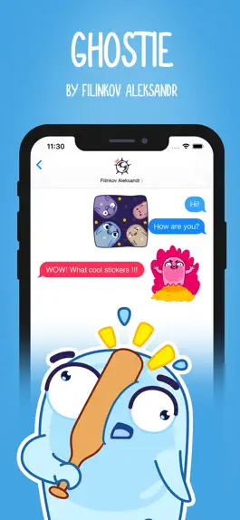 Game screenshot Ghostie stickers mod apk