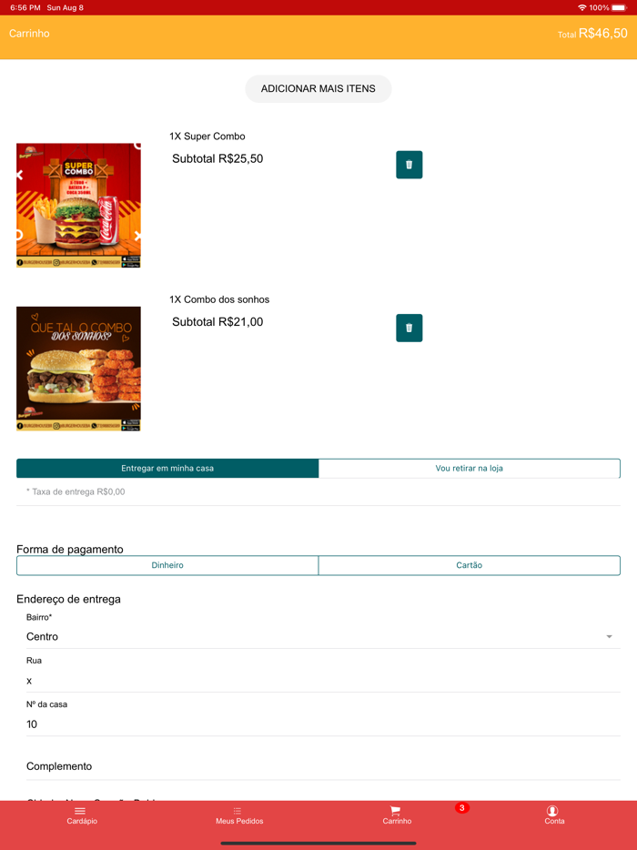 Burger House Nova Canaã