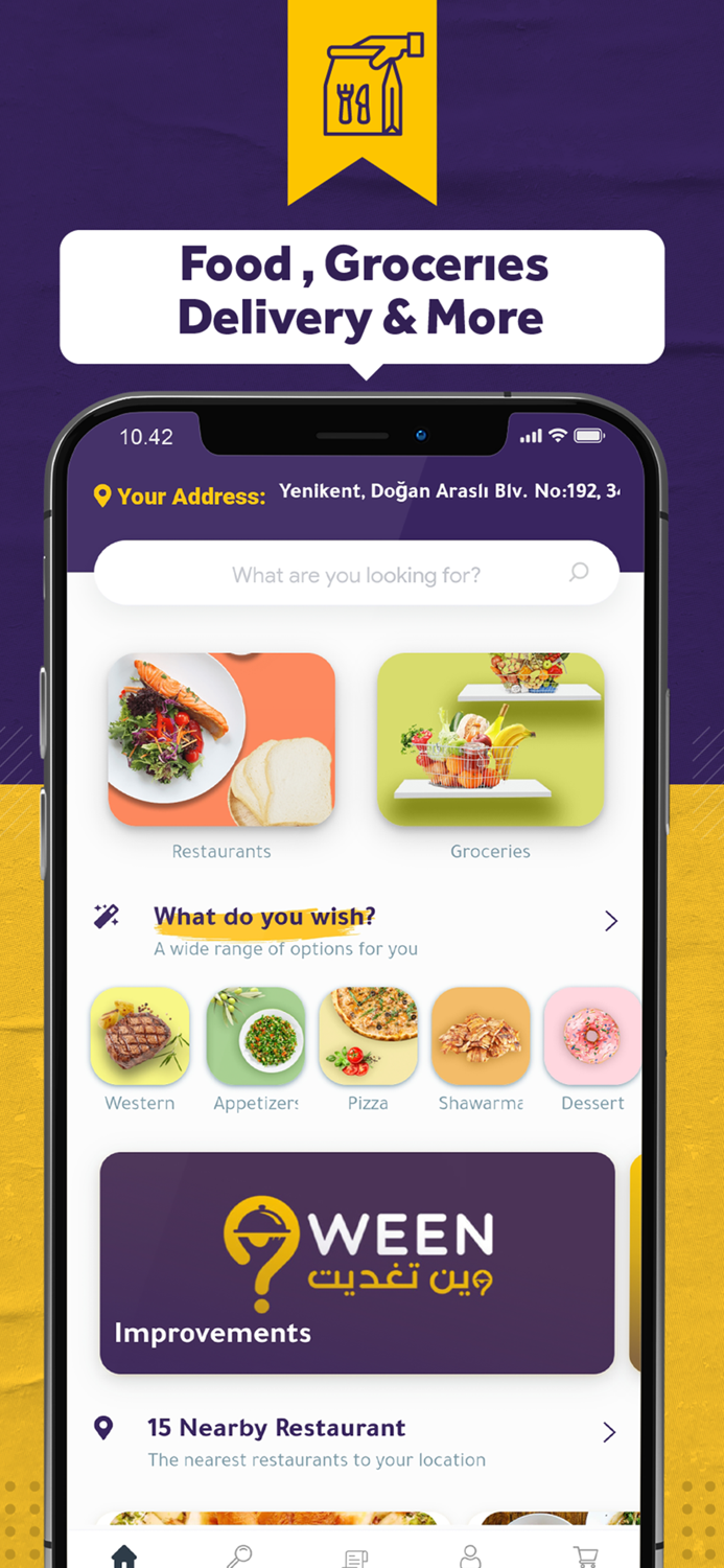 WEEN  Food ordering  more