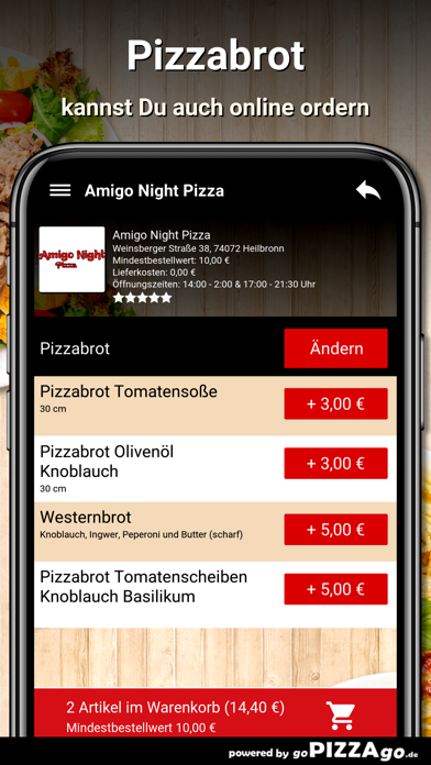 Amigo Night Pizza Heilbronn screenshot 5