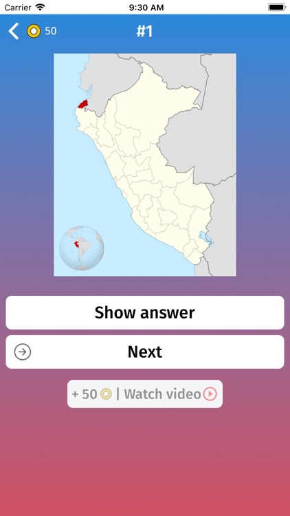 Peru: Regions & Provinces Quiz screenshot-4