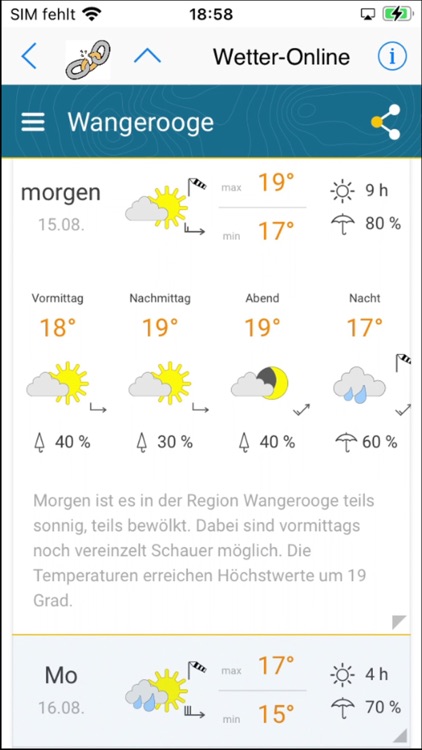 Wangerooge App für den Urlaub screenshot-7