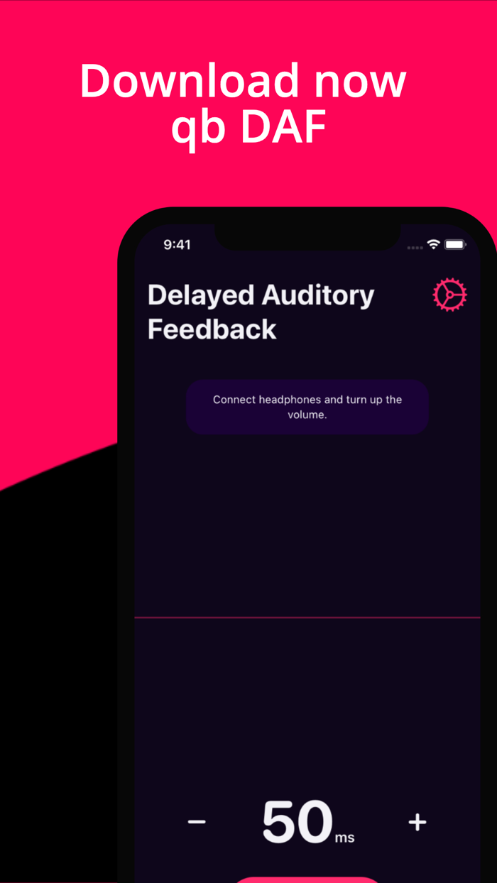 qb  Delayed Auditory Feedback