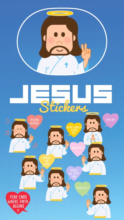 Jesus Stickers Animated