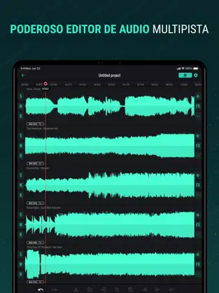 Screenshot 1 Editor de Sonido: Audio y Voz iphone
