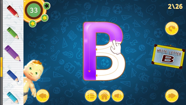 ABC Kids Letter Tracing Game screenshot-4