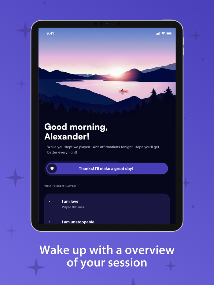 My Sleep Affirmations