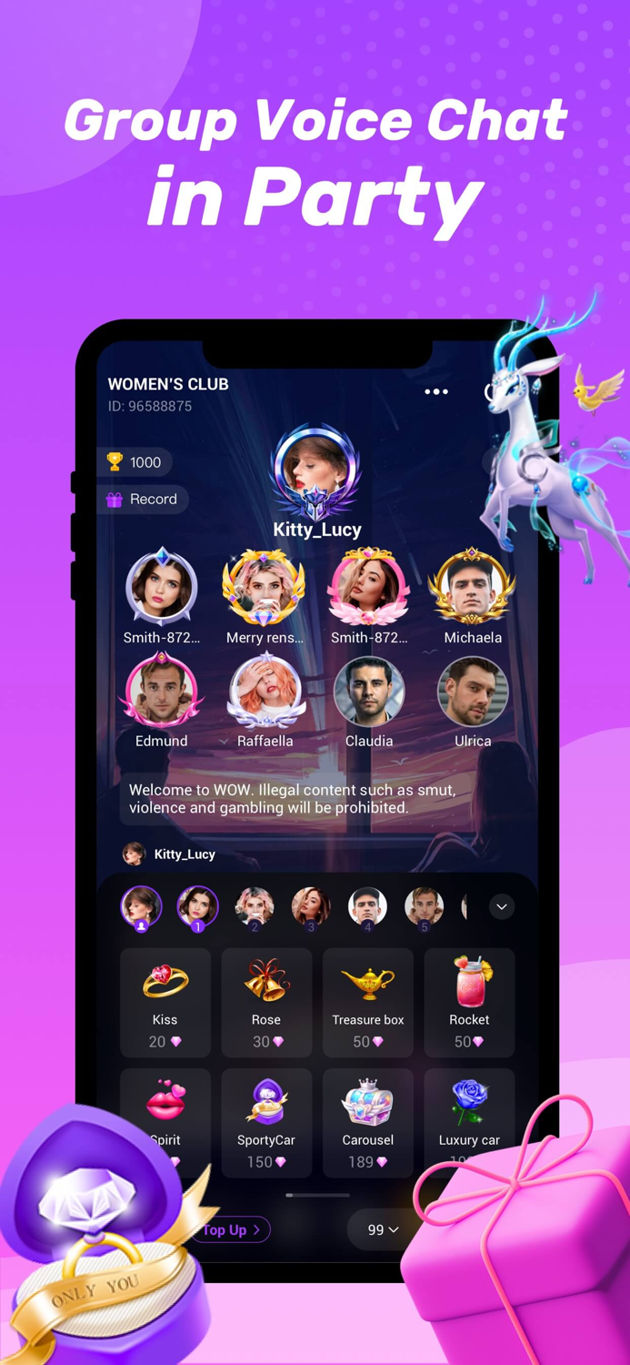 WOW-Match  Live Video Chats
