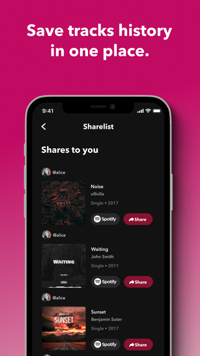 Screenshot #3 pour Sharefy: Music sharing