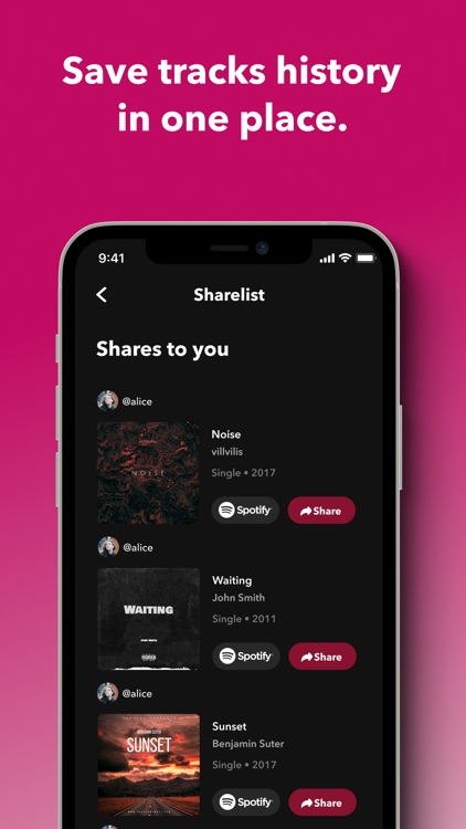 Sharefy: Music sharing