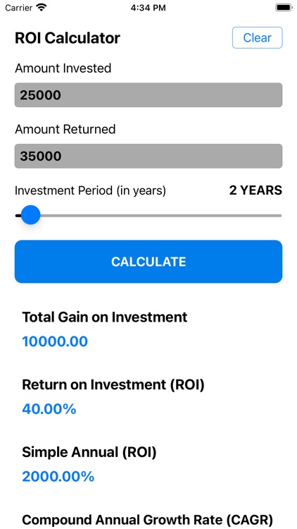 Return on Investment (ROI)