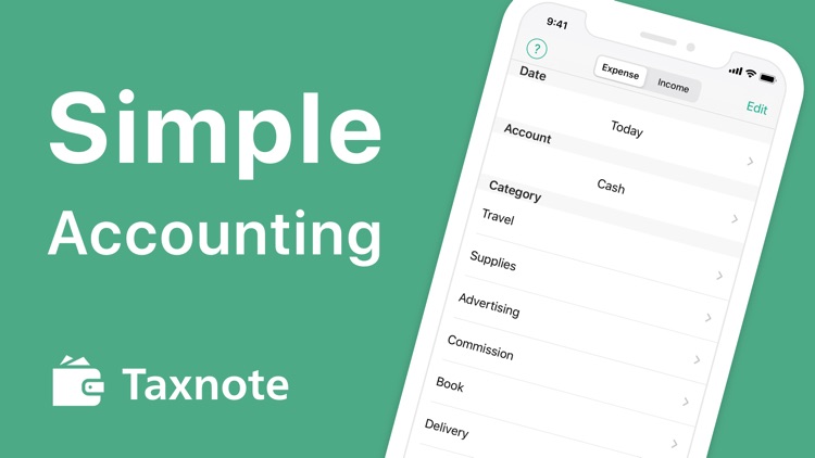 Accounting・Bookkeeping Taxnote screenshot-0