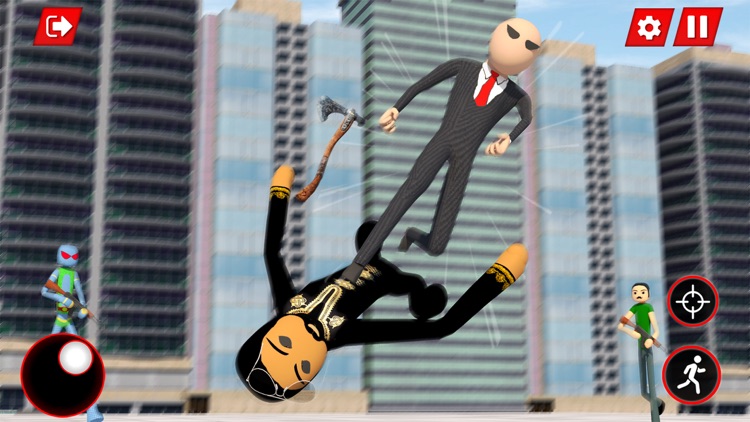 Stickman Hitman Agent 447 screenshot-3