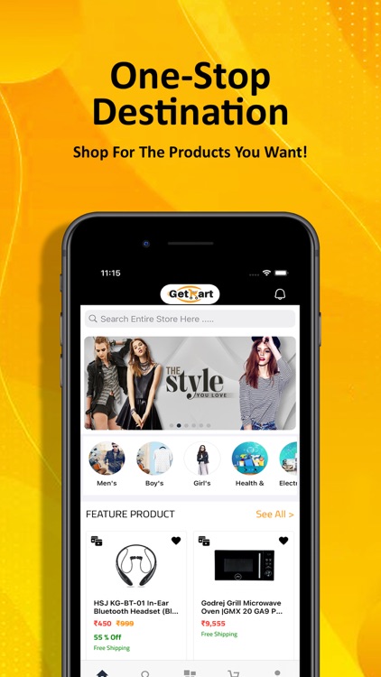 Getkart - Online shopping app