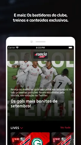 Game screenshot Furacão Live apk
