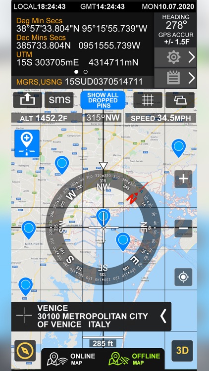 Tactical Gps. Offline Map