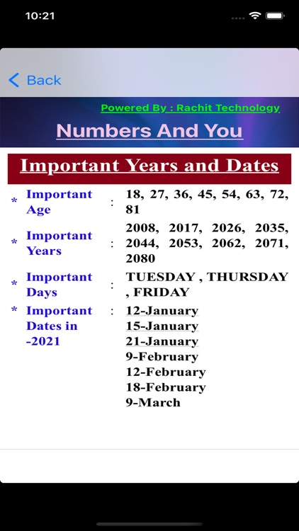 Numbers And You ( Numerology ) screenshot-6