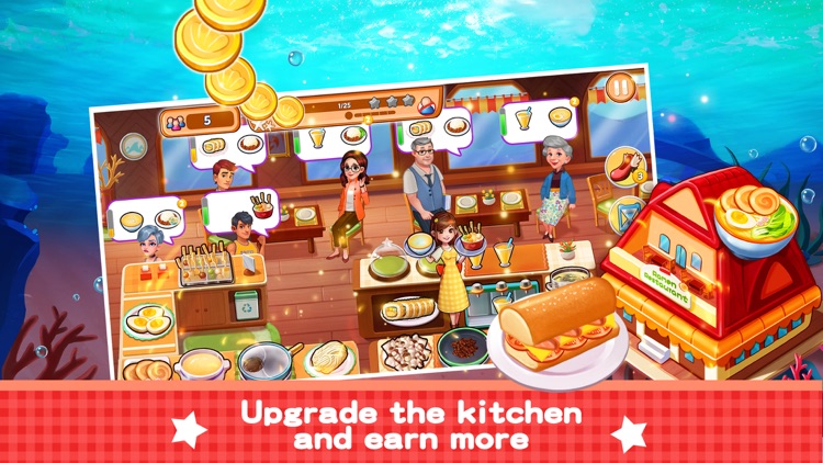 Undersea Restaurant Dash screenshot-3