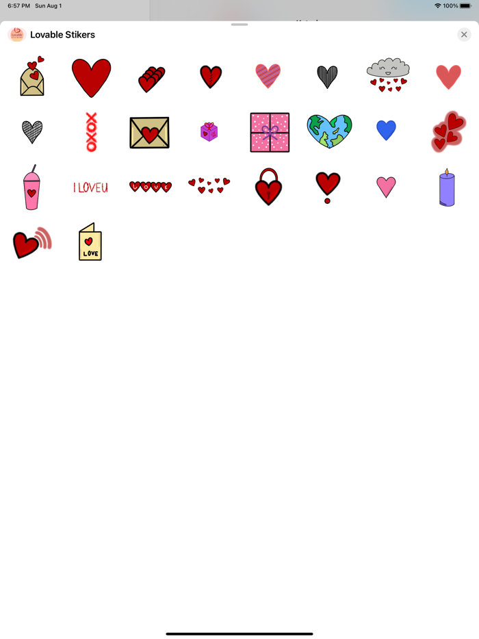 Lovable Stickers