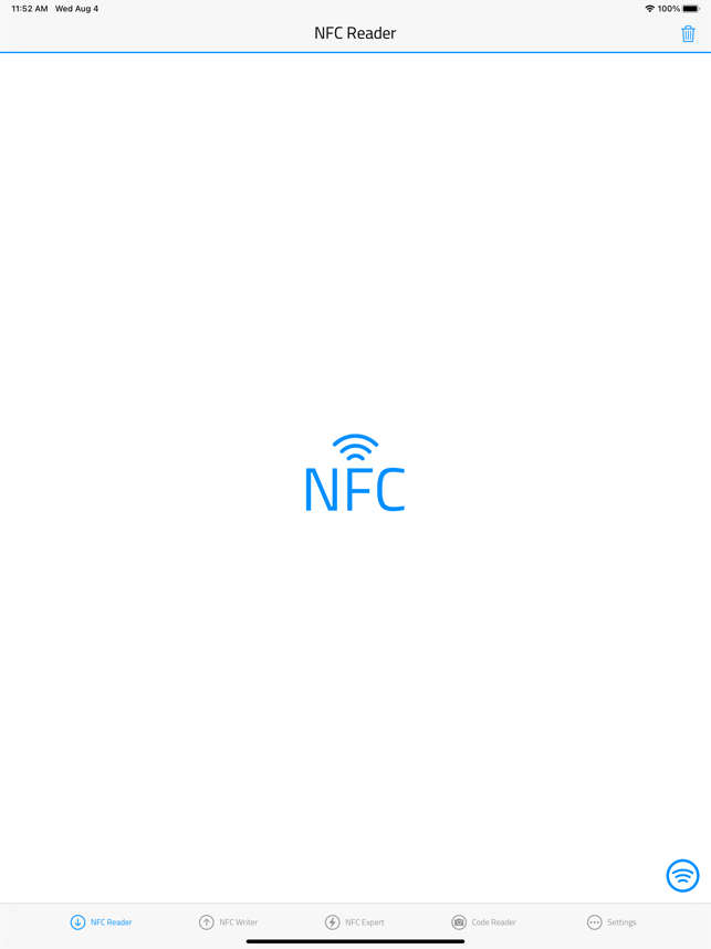 NFC لقطة شاشة لـ iPhone