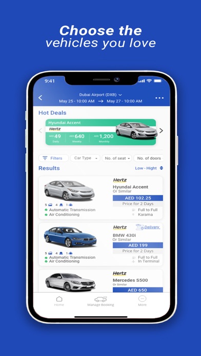 Beno - Vehicle Renting Hub screenshot 3