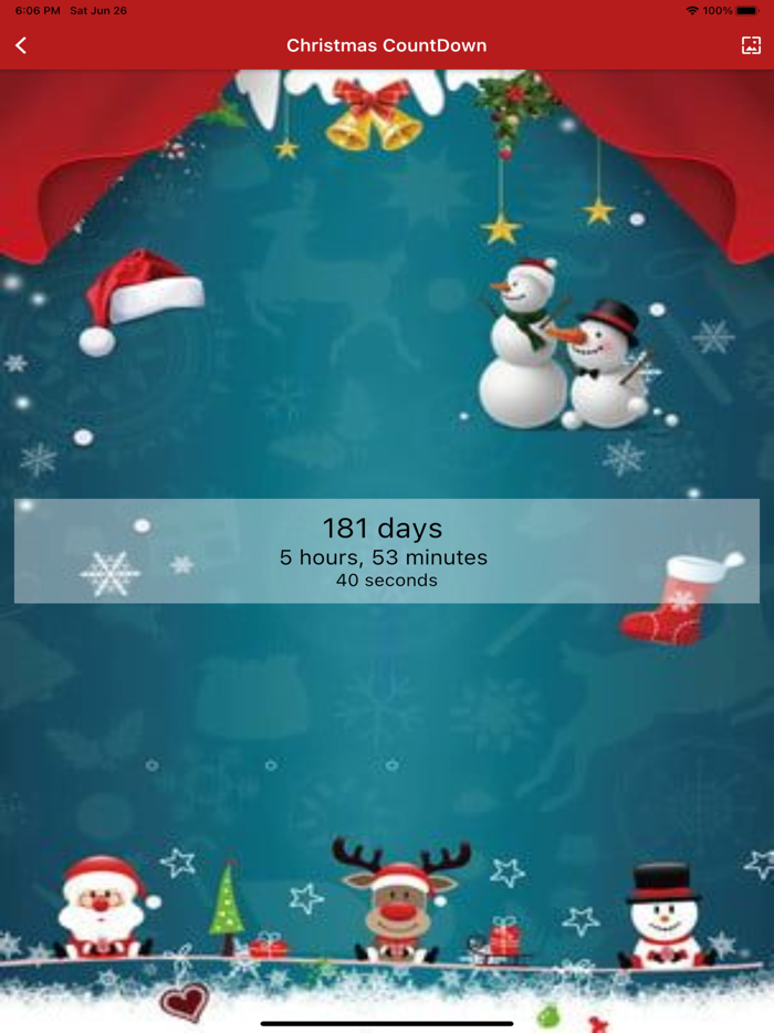 My Xmas Countdown