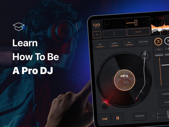 edjing - DJ mixer console studio - Play Mix Record & Share your music! screenshot