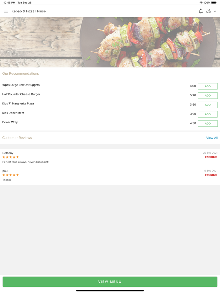 Kebab and Pizza House