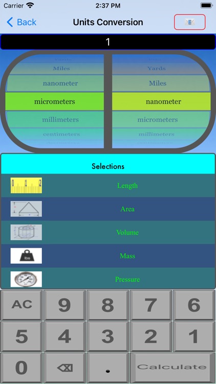Dimensions Pro Calculator screenshot-4