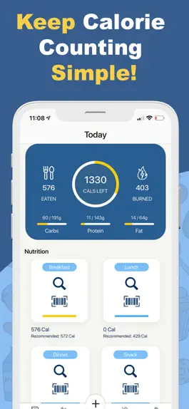 Game screenshot SlimR: Calorie Counter mod apk