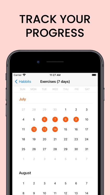 Habits Tracker: Health Goals