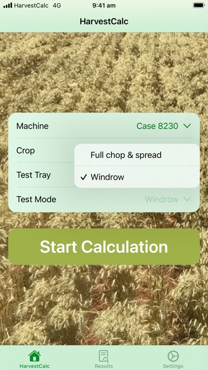 HarvestCalc