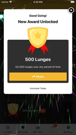 Game screenshot Lunges Counter apk