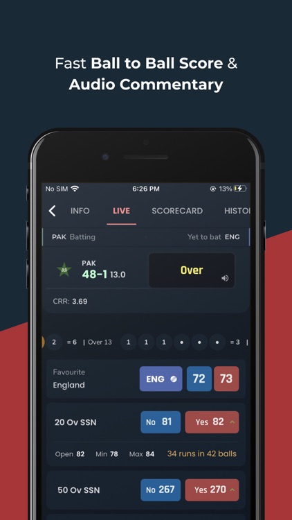 Cricket Exchange - Live Score