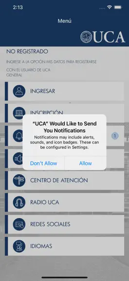 Game screenshot UCA apk