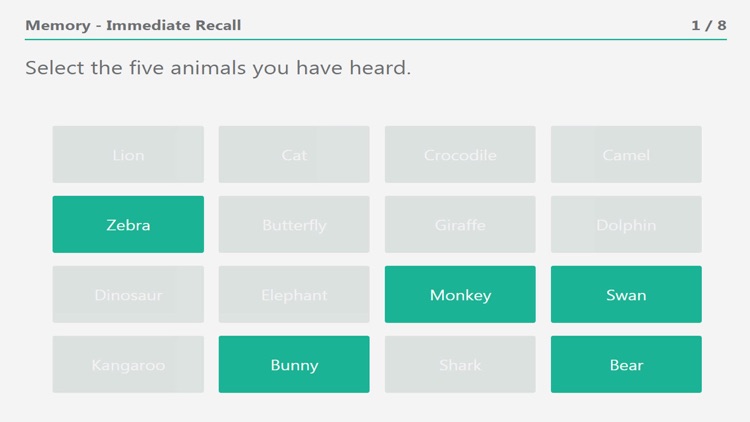 BoCA - Cognitive Monitoring screenshot-0